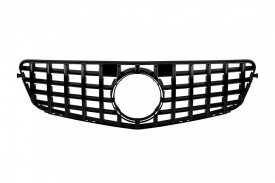 Grila Centrala compatibil cu MERCEDES Benz clasa C W204 S2042007-2014 GT-R Panamericana Black Design - Img 2
