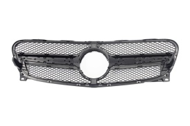 Grila Centrala compatibil cu Mercedes GLA-Class X156 (2014-2016) GLA45 Design Finisaj Negru - Img 6