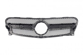 Grila Centrala compatibil cu Mercedes GLA-Class X156 (2014-2016) GLA45 Design Finisaj Negru - Img 4