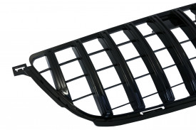 Grila Centrala compatibil cu Mercedes ML-Class W166 2012-2014 GT-R Panamericana Design Black - Img 4