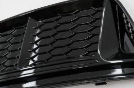 Grile Laterale compatibil cu Audi A4 B9 Sedan Avant 2016-2018 RS4 Desing Negru - Img 5