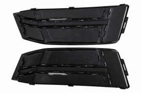Grile Laterale compatibil cu Audi A4 B9 Sedan Avant 2016-2018 S-Line Silver Edition - Img 4