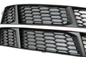 Grile Laterale compatibil cu Audi A6 C7 4G S Line Facelift 2015-2018 Negru & Crom - Img 8