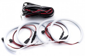 Kit Angel Eyes LED COTTON compatibil cu BMW seria 5 E39 Non Facelift, 4x131mm - Img 1