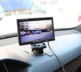 Kit de mers inapoi cu camera si monitor display de 7 inch 12V-24V pentru Camioane, Autocare, Bus-uri - Img 8