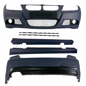 Kit Exterior compatibil cu BMW Seria 3 E90 LCI 2008-2012 M-Technik Design, Fara PDC