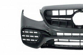 Kit Exterior compatibil cu Mercedes E-Class W213 2016-2019 E63 Design Ornamente Tobe Negre - Img 7