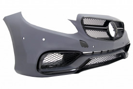 Kit Exterior compatibil cu Mercedes W212 E-Class Facelift 2013-> E63 A-Design Negru Lucios - Img 4