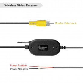 Kit wireless 2.4G pentru camera marsarier 12V - Img 4