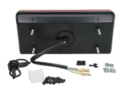 Lampa auto spate dreapta, cu fire, compatibil Iveco Daily 1999-2006 DOKKA - Img 2