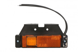 Lampa de gabarit, lumina de clarificare, LED, Portocaliu, 12-24V, WAS Polonia 220Z W45 - Img 1