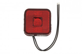 Lampa de pozitie Dreapta/Stanga cu LED-uri Rosii 12V/24V