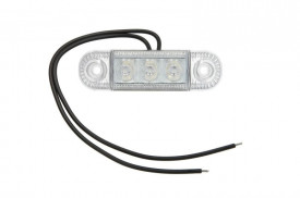 Lampa de poziţie Stanga/Dreapta cu LED-uri, roşu 12V-24V