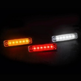 Lampa gabarit 102x25, LED, galbena, 12-36V FT-079 Z LED Fristom - Img 5