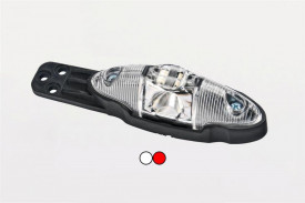 Lampa gabarit 120x35, LED, alba/rosie, 2 functii fata/spate, suport lateral, 12-36V, FT-038CB-l Fristom