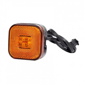 Lampa gabarit 62x62, LED, galbena, 12-36V, FT-027-Z Fristom - Img 2