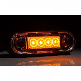 Lampa gabarit, 84x27, LED, slim, galbena, FT-073Z Fristom - Img 7