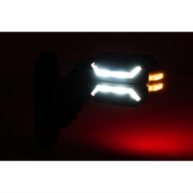 Lampa gabarit cu brat oblic 45°, 135mm, 16LED-uri, 3 functii, stanga, Dragon, LD3063 Horpol - Img 6