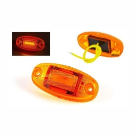 Lampa gabarit, LED, galbena, 12-24V, FT-068 Z Fristom - Img 2
