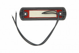 Lampa gabarit, Lumina clarificare, Led neon, Rosu, 12-24V, WAS Polonia 1342 W189N - Img 3