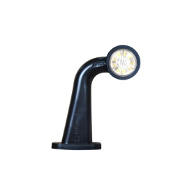Lampa gabarit, Lumina de clarificare, Dreapta LED, Alb/Rosu, 12-24V WAS Polonia 499BCP W21.5W - Img 5