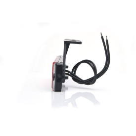 Lampa gabarit, Lumina de clarificare, LED neon, Rosu, 12-24V, WAS Polonia 1236 W45NS - Img 6