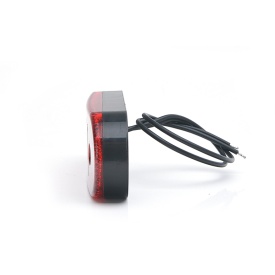 Lampa gabarit, Lumina de clarificare, Led neon, Rosu, 12-24V, WAS Polonia 1224 W175 - Img 5