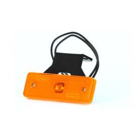 Lampa gabarit, lumina de clarificare, LED, Portocaliu, 12-24V, WAS Polonia 217Z W44 - Img 4
