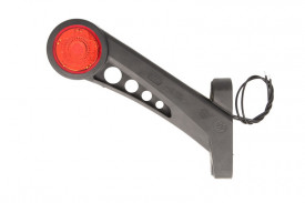 Lampa gabarit Lumina de clarificare Stanga LED Rosu/Alb 24-12V - Img 1