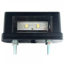Lampa numar 83x40, 2 LED-uri, 12-30V neagra FT-016 Fristom - Img 4