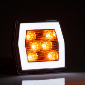 Lampa semnalizare cu pozitie 99,5x93 LED, FT-125 Fristom - Img 4