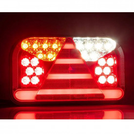 Lampa spate LED, 7 functii, cu ceata, mers inapoi si lampa numar, partea dreapta, FT-170 Fristom - Img 4