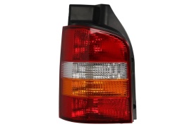 Lampa spate VW Transporter T5 2003-2009, partea stanga cu hayon, semnalizare portocalie