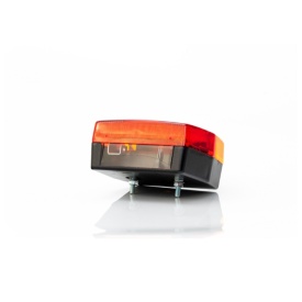 Lampa Stop Auto universala model MD002 compatibil 12V-24V camion, remorca, rulota, culoare galben rosu - Img 4