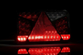 Lampa stop stanga LED, cu 6 functii, 12-36V, FT-370 Fristom - Img 4