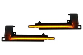 Lampi LED Semnalizare Dinamice compatibil cu Audi Q5, SQ5 8R 2008-2017, Q7, SQ7 4L Facelift 2009-2015 Fumuriu - Img 1