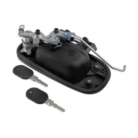 Maner deschidere portbagaj haion compatibil Fiat Doblo 2000-2010 cu butuc si 2 chei - Img 2