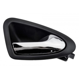 Maner interior usa spate dreapta compatibil Seat Ibiza 4 2009-2015 montare partea dreapta, culoare crom - Img 3