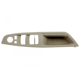 Maner plastic interior bej stanga fata compatibil BMW seria 5 F10 F11 2010-2017
