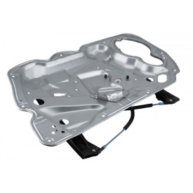 Mecanism actionare geam Dreapta fata, electric, fara motoras, cu panou, Compatibil cu VW Passat B6 2005-2010 - Img 2