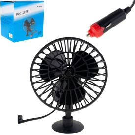 Mini Ventilator MJ40A pentru masini, microbuze și rulote, 12V, 24V, culoare negru - Img 5
