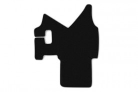 Mocheta centrala, compatibila cu IVECO STRALIS AS 2002-2012, cabina mare, manuala, margine gri - Img 1