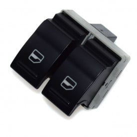 Modul Butoane Geamuri Electrice VW Transporter 5 / 6 Multivan Caravelle 2005-2014 negru - Img 1