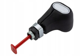 Nuca schimbator auto imitatie de piele neagra, VW Golf 5 6, Jetta, Passat B7, CC, Tiguan, Touran, cutie automata - Img 2