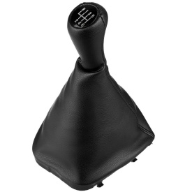 Nuca schimbator cu manson imitatie piele neagra compatibil BMW seria 3 E46 1998-2004 6 viteze