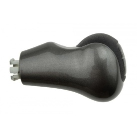Nuca schimbator de viteze compatibil cu Honda Civic hatchback 2005-2012, 6 trepte, culoare gri inchis - Img 2