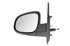 Oglinda retovizoare completa, (mecanic, asferice, crom) parte montare STANGA compatibil cu MERCEDES CITAN 2012-2020