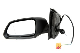 Oglinda retovizoare completa, (mecanic, asferice) parte montare STANGA compatibil cu VW POLO 2005-2009