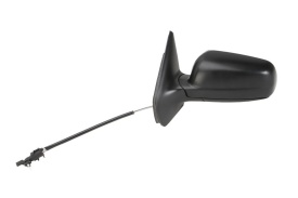 Oglinda retovizoare completa, (mecanic, asferice) parte montare STANGA compatibil cu VW BORA / GOLF 4 / POLO 1997-2006 - Img 1