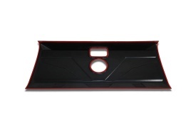 Ornament protectie capac bena compatibil VW Amarok 2010-2021, negru mat - Img 3